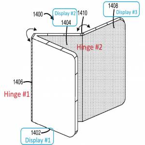 مایکرو سافت احتمالاروی یک گوشی با 3 نمایشگر درحال کارکردن است
