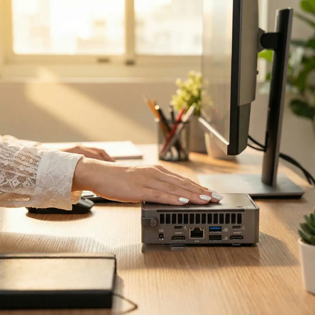 مینی پی‌سی ایسوس NUC15CRKU5 16GB 512GB