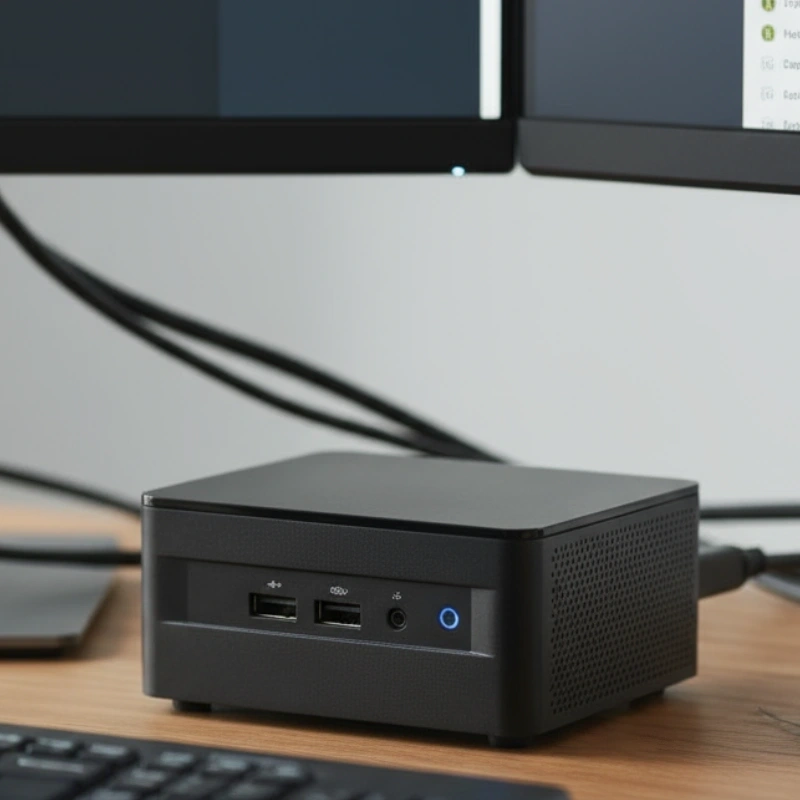 مینی پی‌سی ایسوس NUC13ANHH7 8GB 512GB-2