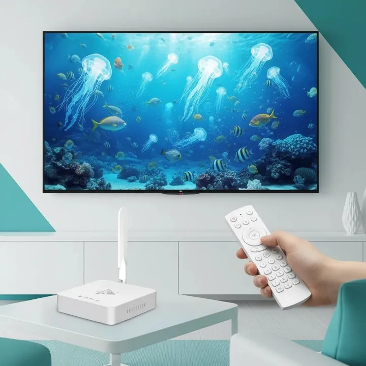 اندروید باکس H96 MAX M12 4GB 32GB