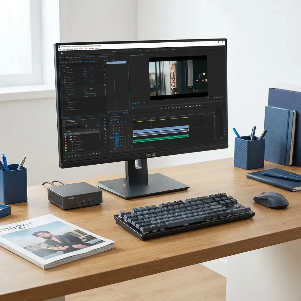 مینی پی‌سی ایسوس NUC15CRKU7 8GB 512GB